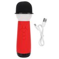 thumbnail image 1 of Micrófono KTV inalámbrico Bluetooth portátil Audio integrado micrófono Metal MC003 para niños, 1 of 14