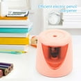 thumbnail image 4 of Spencer Battery Operated Electric Pencil Sharpener, Quick Sharpener Pencil Sharpener for No.2/Color Pencils (6-8mm), Batteries Included, Blue, 4 of 11