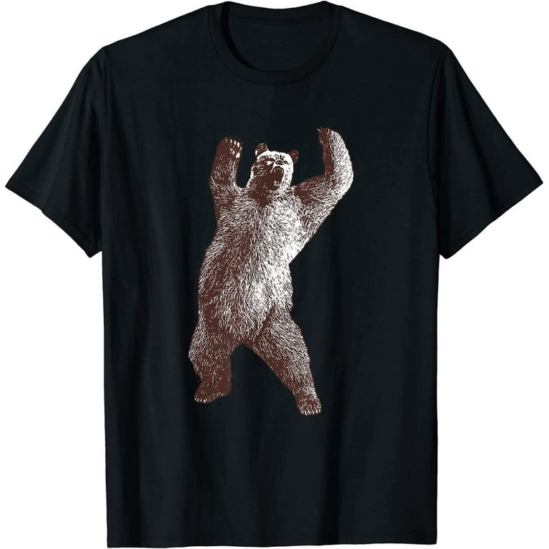 Growling Bear Tan Tee Growling Bear Tan Tee