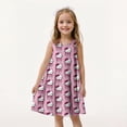 thumbnail image 1 of Robe d'Été pour Enfants Fille Confortable Impression 3D Hello Kitty Mignonne et à la Mode Robe de Plage pour Enfants Vacances Fille Sl Loveliness Fille, 1 of 6