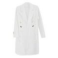 thumbnail image 7 of Hassda Clearance Women's Coats Women's Trench Coats Woman Artificial Elegant Blend Coat Slim Female Long Coat Outerwear Jacket Features: S-XXL, 7 of 7