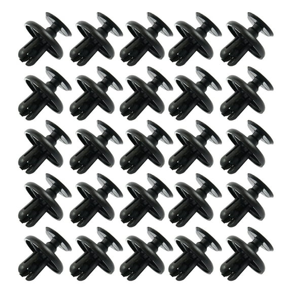 25pcs Replacement Fastener Clips for Vehicle Push Clips Engine Under Covers Clips Auto Accessories Interior Part