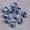 Blue Colorized, variant on U8MO 10pcs Rectangle Faceted Colorful Crystal Glass Loose Beads For DIY Jewelry-Purple Colorized-12x9mm