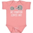 thumbnail image 3 of Inktastic My Pawpaw Loves Me Boys or Girls Baby Bodysuit, 3 of 5