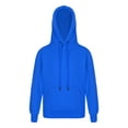 thumbnail image 4 of Jelory Kids Boys Girls Athletic Hooded Sweatshirt 3-14 Years Solid Color Hoodies Outwear Long Sleeve Royal Blue 110, 4 of 8