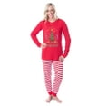 thumbnail image 2 of Harry Potter Christmas Sweater Golden Trio Tight Fit Family Pajama Set, 2 of 6