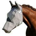 thumbnail image 2 of Cool Cashel Crusader Sun Fly Mask: Ultimate UV & Fly Protection for Horses Mule Yearling / Long Nose / Ears | Gray, 2 of 2