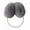 Grey, variant on harmtty Plush Earmuffs Winter Earmuffs Cute Solid Color Plush Warm Earmuffs for Girls Faux Pearls Winter Outdoor Ear Warmer Soft Furry Ear Covers Black