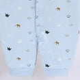 thumbnail image 4 of Summer Baby Boys Clothing Agkizg Baby Boys Bodysuits, Baby Boys Short Sleeves Rompers, Child Printing Newborn Button-Neck Long Sleeved Long Rompers, 4 of 4