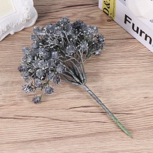 OUNONA 1Ud Ramo De Gypsophila Artificial Plástico Para Decorar Bodas Y Ambientes En Oscuro