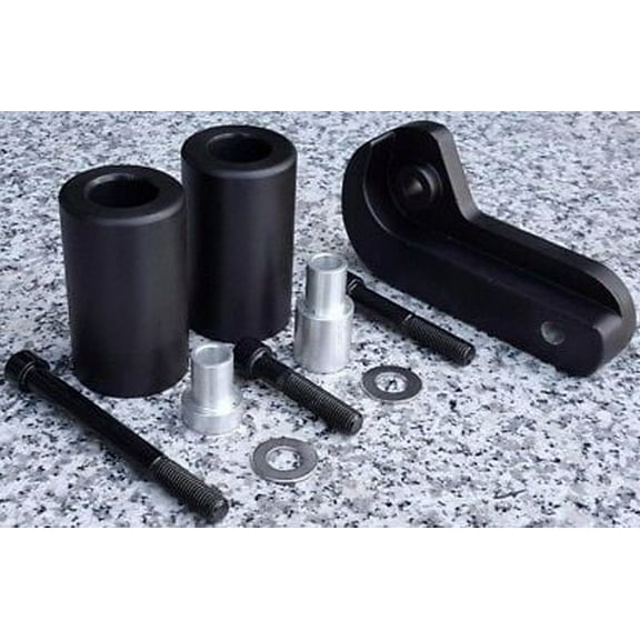 2006-2008 Suzuki GSXR600 GSXR750 GSXR 600 750 BLACK FRAME SLIDERS