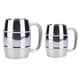 thumbnail image 5 of Taza de doble pared de taza de de material acero inoxidable 2 piezas para , té, cerveza,, 5 of 9