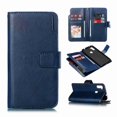 thumbnail image 2 of Samsung A11 Case, Wallet A11 Case, Galaxy A11 PU leahter Case, Dteck PU Leather Magnet Stand Wallet Credit Card Holder Flip Case 9 Card Slots Cover For Samsung A11, blue, 2 of 3