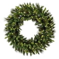 thumbnail image 1 of Vickerman G193731LED 30 Po Bangor Couronne de Pin Mixte avec Dura-Lit 100 LED Blanc Chaud Mini Lumières, 1 of 2