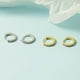 thumbnail image 3 of Pendientes de mujer, pendientes pequeños, sencillos, elegantes, con incrustaciones de diamantes, pendientes redondos, moda, combinables, joyas para las orejas sin dormir, 3 of 5