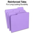 thumbnail image 3 of Reinforced File Folders Letter Size - 1/3 Cut, 200/Carton - Durable Paper File Folders for Office, School & Home Organization - Color Coded Filing System, 3 of 4