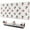 White Cow Head, variant on Long Mouse Pads for Desk,Gray Cow Expression Pattern Desk Mats on Top Of Desks, Desk Mouse Pad Extra Large with 3mm Non-Slip Base and Stitched Edge for Gaming,Office,Work,Home 31.5"x11.8"