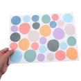 thumbnail image 5 of CTIRCHIU 10-Pack Boho Circle Dot Wall Decals, Multi-Color Removable Peel and Stick Decorative Stickers for Home Decor, 5 of 8