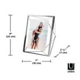 thumbnail image 3 of Umbra Prisma 5"x7" Tabletop & Wall Picture Frame, 3 of 15