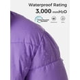 thumbnail image 5 of Wantdo Big Girl's Jacket Warm Winter Coat Heavyweight Winter Jacket Mid-length Coat Purple 18/20, 5 of 8