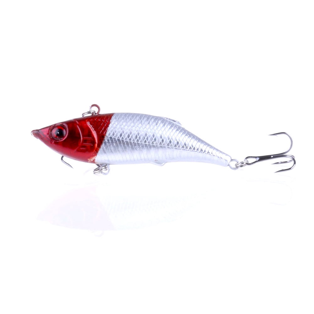 HENGJIA Fishing Lures, 5PCS Lipless Crankbaits for Bass, Top Water Lures Minnow VIB Hard Baits Sinking Fishing Lure for Saltwater Freshwater Bass, Redfish, Trout, Walleye