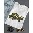 thumbnail image 3 of Cartoon Zorilla Gold Brown T-Shirt Women -Image by Shutterstock, Female x-Large, 3 of 4
