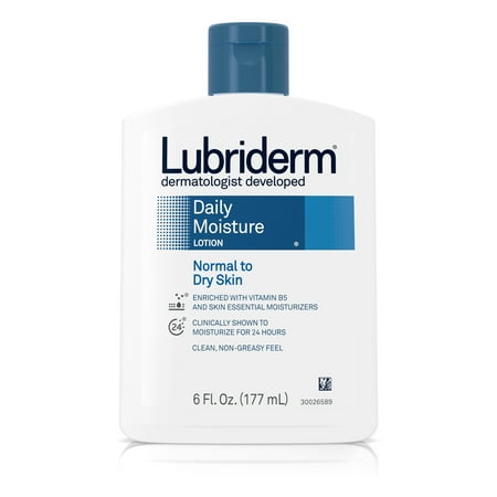 Lubriderm Daily Moisture Lotion, 6 Fl. Oz.