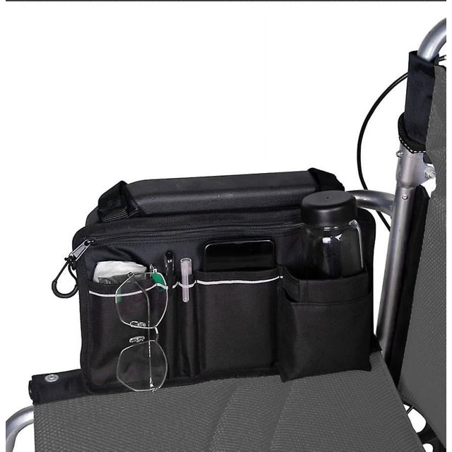 Bolsa de almacenamiento para silla de ruedas CHAO Bolsa colgante con tiras reflectantes