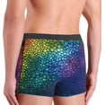 thumbnail image 3 of Classic Snake Skin Print Men'S Boxer Briefs Soft Breathable Polyester Fabric With Comfortable, 3 of 5