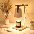 thumbnail image 2 of Electric Candle Warmer Burner Melt Lamp for Melting Scented Candles Yoga White, 2 of 8