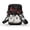Boo Ghost Cat, variant on Bull Flower Field 2 Layers Shoulder Bags Polyester for Adult