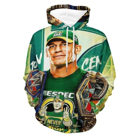 John Cena 1 Hoodie Unisex Classic 3D Printed Sweatshirt Fashion Casual Cool Pullover