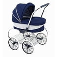 thumbnail image 1 of Valco Baby Princess Doll Stroller - Navy, 1 of 5