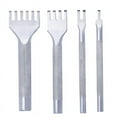 thumbnail image 1 of Juego de 4 garras de golpe de acero inoxidable., 1 of 5