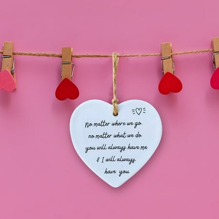 

Clearance Valentine s Day Love Mood Quotes Creative Pendant Home Decoration Acrylic Pendant Ornament