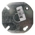 thumbnail image 2 of Steel City 24C6 Octagon/ Round Electrical Fixture Box Cover, Steel, 3-1/2-Inch, 2 of 2