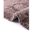 thumbnail image 7 of Unique Loom Floral Shag Collection Area Rug - Carved (8' x 10' Rectangle Violet), 7 of 7