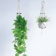 thumbnail image 4 of Clearance Sale!Macrame Plant Hangers,Outdoor Indoor Wall Hanging Planters,Handmade Hanging Plant Holder Basket Stand Flower Pot Holder for Indoor Outdoor Boho Home Decor, 4 of 5