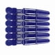 thumbnail image 1 of 6 pinzas para el pelo de cocodrilo antideslizantes de una sola punta para peluquería, pinzas para el pelo de color azul, 1 of 15