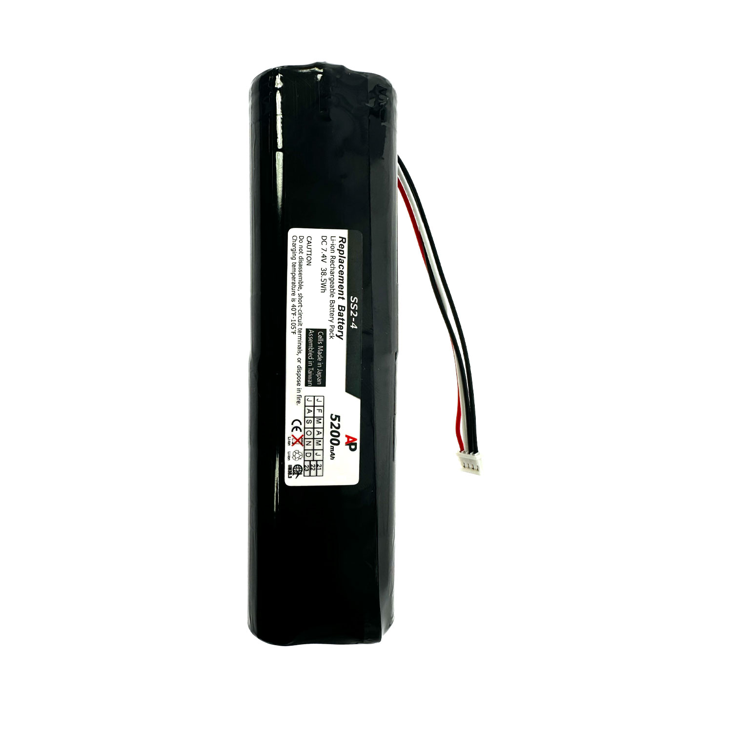 Replacement Battery for Polycom SoundStation 2 and 2W.  Extended Capacity. - image 2 of 4