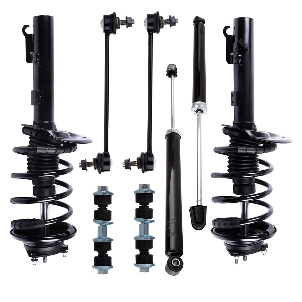 SCITOO Shock Struts Replacement Complete Assembly Front and Rear Fit for 2006-2011 Focus Quick-Strut Complete Strut Assembly