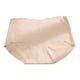 thumbnail image 1 of Gibobby Pantaletas de encaje cintura alta Mujeres encaje hielo seda Jacquard algodón sin costuras Sexy cadera media cintura calzoncillos bragas(Beige,G), 1 of 4
