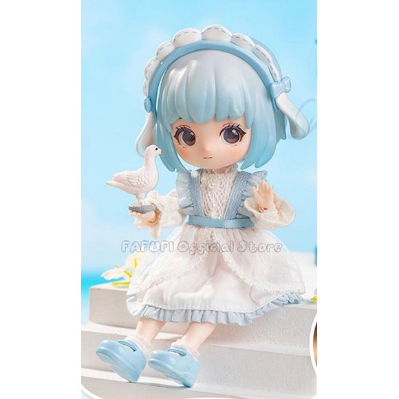 Liroro Summer Island Blind Random Box Toys Guess Bag OB11 1/12Bjd Dolls Action Figures Surprise Mystery Box Dolls Girls Gift