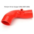 thumbnail image 3 of Air Intake Tube, Silicone Intake Hose Pipe Improved Airflow Replacement For Cooper S R53 2001-2006, 3 of 8