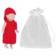 thumbnail image 2 of Muñeca de simulación NikouMX de silicona 6 pulgadas con suéter rojo para recién nacidos 3 años +, 2 of 8