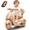 Beige, variant on Pawverly 12V Toddler Ride On Motorcycle, 3-Wheel Electric Scooter with Wide Seat, Wooden Handle, Smooth Start Stop, Kids Ride On Toy for Boys Girls 1-3 Purple