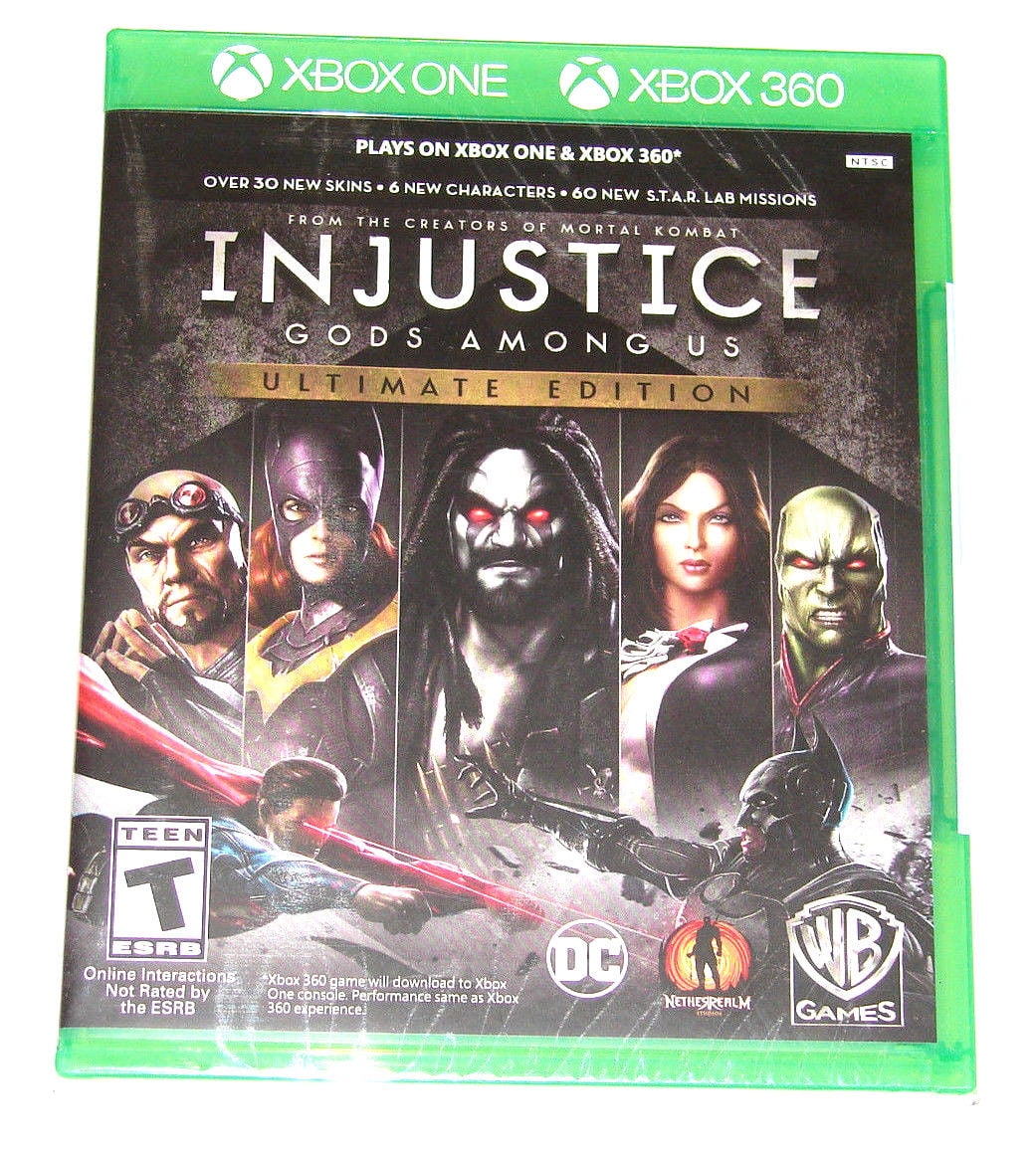 Injustice: Gods Among Us - Ultimate Edition - Xbox 360 Game - Tested And  Works 883929322916