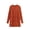 Red, variant on Lovskoo 2024 Sweater Dress for Women Crewneck Oversized Pullover Fall Cable Knit Long Sleeve Chunky Short Sweaters Dresses Beige