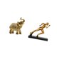 thumbnail image 5 of Figura de escritorio,Estante de estatua de elefante para escritorio,oficina,decoración del hogar,Estatua del corredor,Estatua de corredor Escultura de arte abstracto Figura,Estatua de, 5 of 8