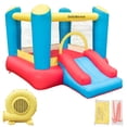 thumbnail image 1 of Castillo inflable GoGoBounce con tobogán de agua, 1 of 6